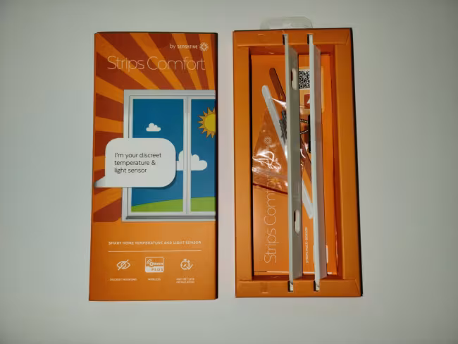 Temperature and light smarthome sensor